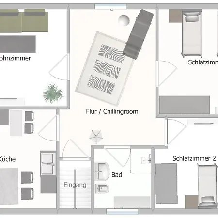 Sandkorn 1 Апартаменты